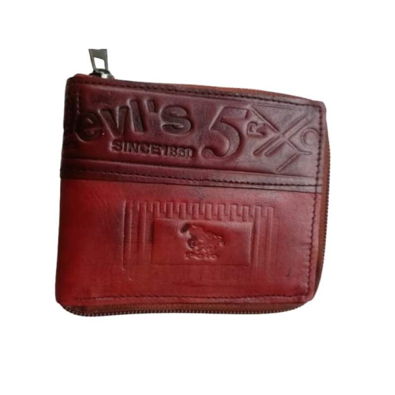 Picture of Premium 100% Genuine Cow Leather Trifold Money Bag For Men Men's High Quality 100% Cow Leather Coin Pocket Black Wallet For Men Elegant And Comfortable Stylish Export Quality Wallets Fashion Vintage Wallet Casual Male Wallet Multi-Card Slot - Brown