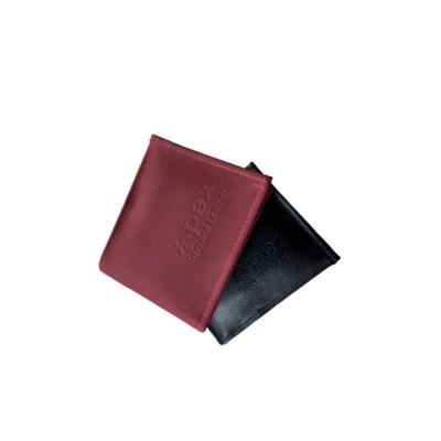 Picture of Premium 100% Genuine Cow Leather Trifold Money Bag For Men Men's High Quality 100% Cow Leather Coin Pocket Black Wallet For Men Elegant And Comfortable Stylish Export Quality Wallets Fashion Vintage Wallet Casual Male Wallet Multi-Card Slot
