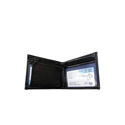 Picture of Premium 100% Genuine Cow Leather Trifold Money Bag For Men Men's High Quality 100% Cow Leather Coin Pocket Black Wallet For Men Elegant And Comfortable Stylish Export Quality Wallets Fashion Vintage Wallet Casual Male Wallet Multi-Card Slot