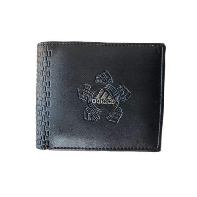 Picture of Premium 100% Genuine Cow Leather Trifold Money Bag For Men Men's High Quality 100% Cow Leather Coin Pocket Black Wallet For Men Elegant And Comfortable Stylish Export Quality Wallets Fashion Vintage Wallet Casual Male Wallet Multi-Card Slot
