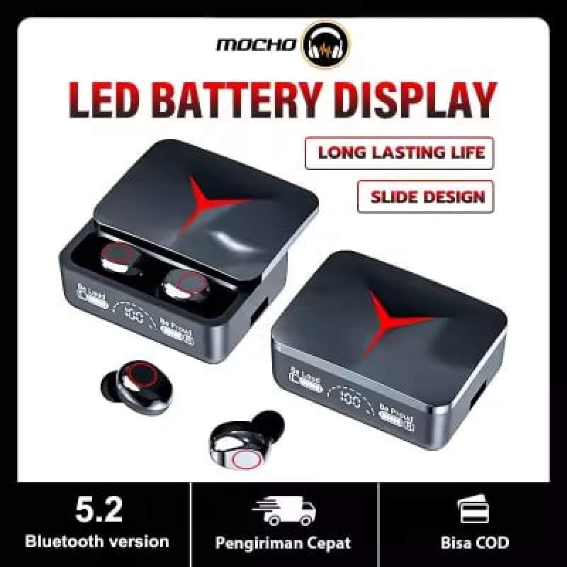 Picture of M90 Pro Tws Earphones Hd Voice Noise Cancelling Earbuds - Bluetooth Headphone-TSBD-Anshar Enterprise - Black
