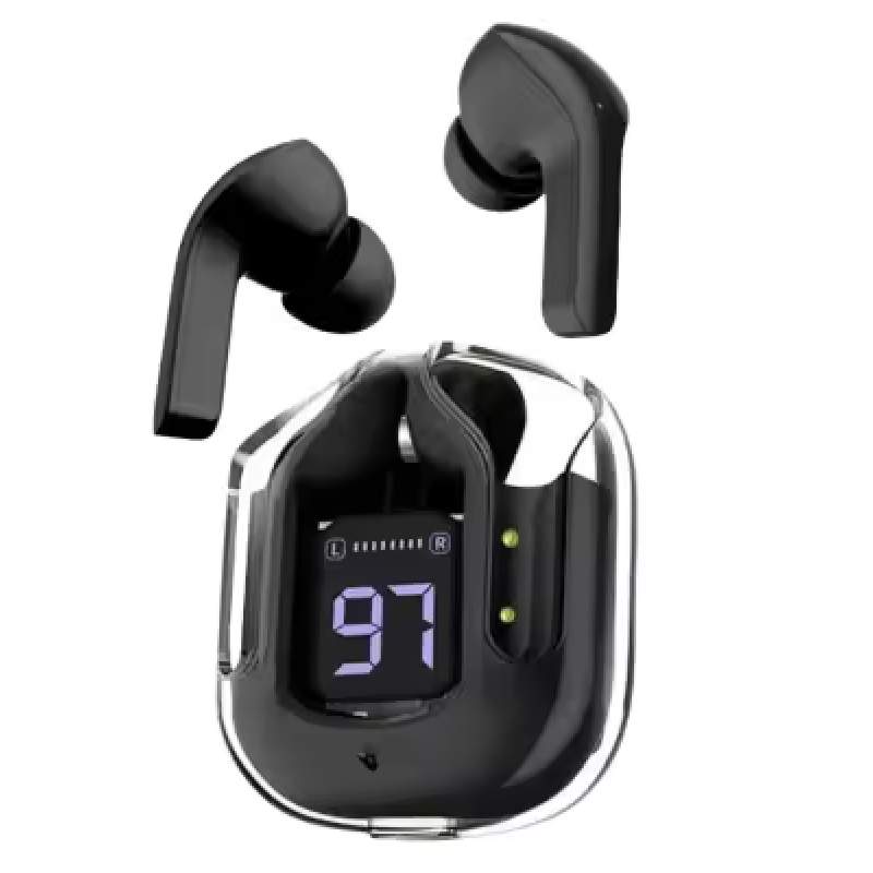 Picture of Ultrapods Max true Wireless Earbuds With Display Transparent Design, Bluetooth 5.3 Waterproof