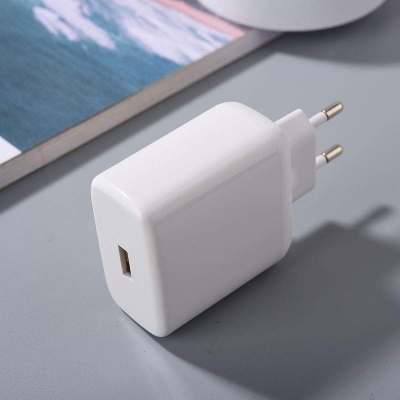 Picture of Adaptor SUPER VOOC 65W out put 5Volt 3amp 2 Pin Input china Product available - White