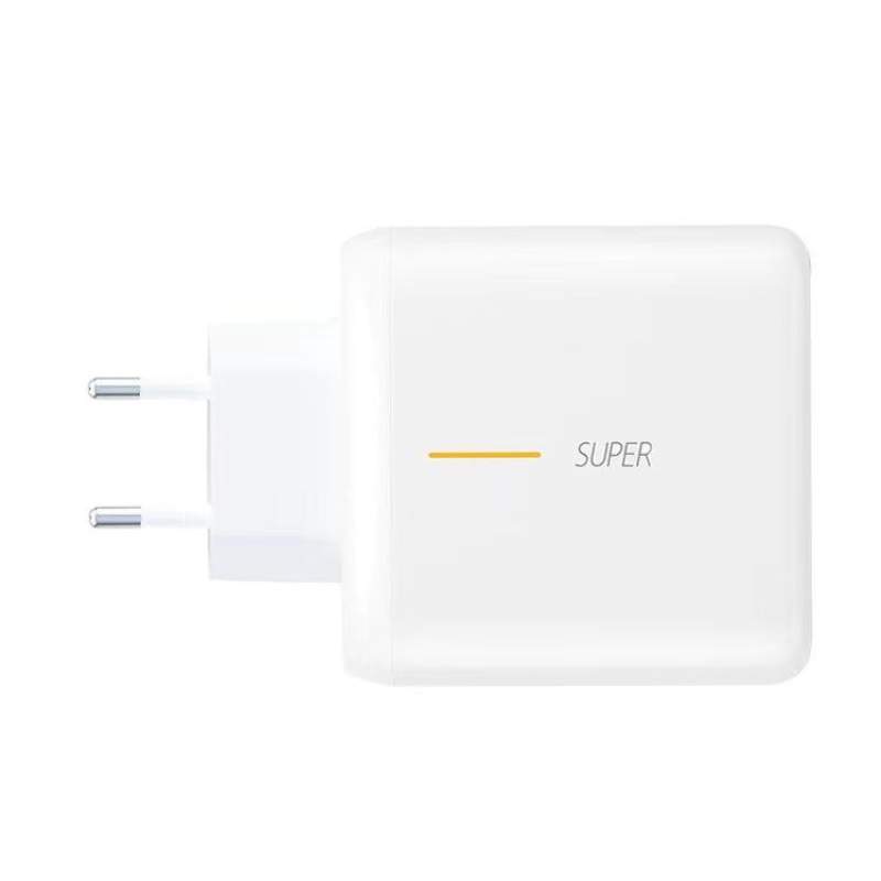 Picture of Adaptor SUPER VOOC 65W out put 5Volt 3amp 2 Pin Input china Product available - White