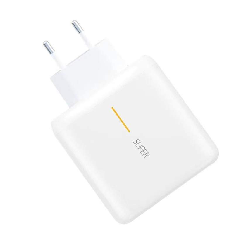 Picture of Adaptor SUPER VOOC 65W out put 5Volt 3amp 2 Pin Input china Product available - White