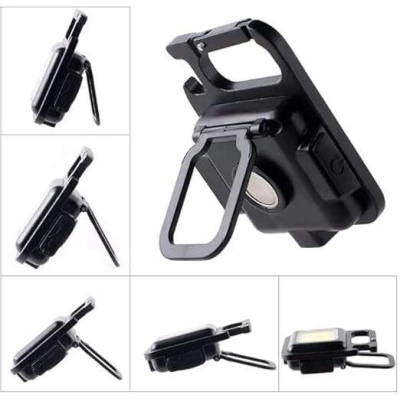 Picture of Rechargeable Mini LED Keychain Light - Black