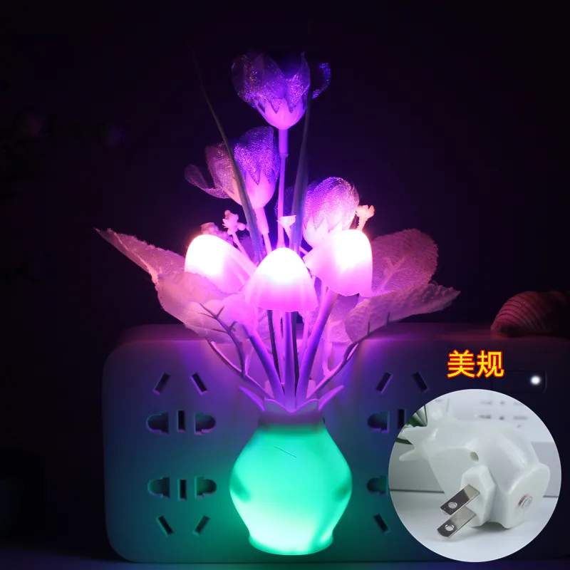 Picture of Dim Mashroom Light Green Flower - Multicolor
