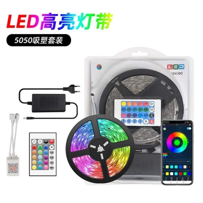 Picture of 16 Feet Rgb Remote Control Led Strip Light - Rgb Light - Multicolor