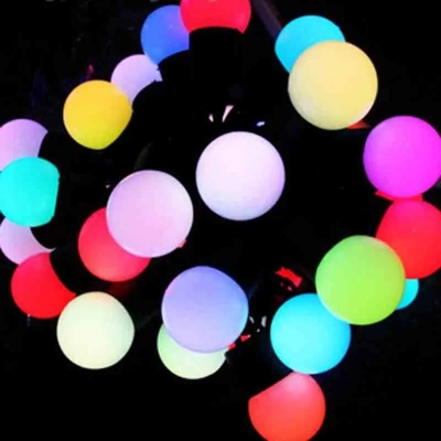Picture of LED Decoration Light 28 Pieces Warm White snow Ball Fairy Lights - Room Decoration Light - Multicolor