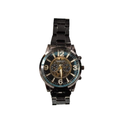 Picture of Watches for Men Stainless Steel Watch Luxury Watch - Black