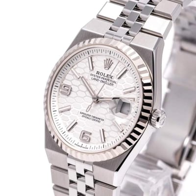 Picture of Rolax Luxury Stainless steel Wrist Watch For Man - Waterproof Men Watch Quartz - Stainless Steel Men's Watch - Stainless steel Watch . - White