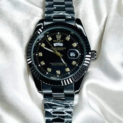 Picture of Home / Rolex Watch / Rolex Oyster Perpetual Datejust (Full Black) - Black