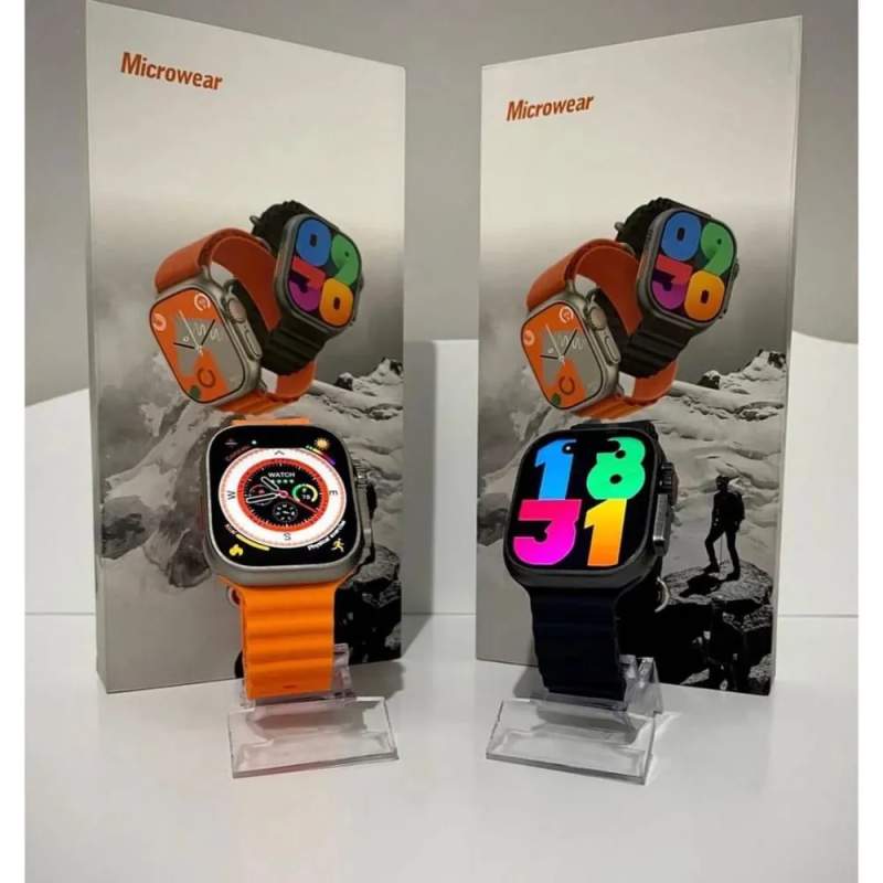 Picture of Smartwatch Ultra 9 Plus Serie 9, 49mm, Monitoramento De Saude, Assistente De Voz, Prata - Multicolor