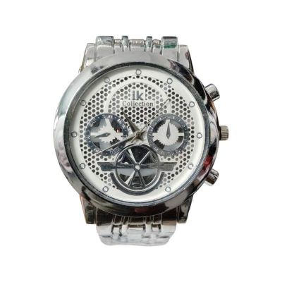 Picture of Watches for Men Stainless Steel Watch Luxury Watch - White