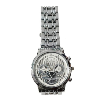 Picture of Watches for Men Stainless Steel Watch Luxury Watch - White