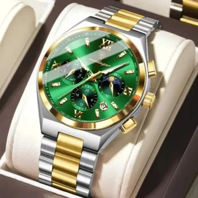 Picture of POEDAGAR 688 Luxury Men’s Chronograph Watch - Multicolor