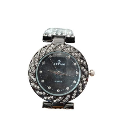 Picture of Magnetic Wrist Watch for girls and women - Watch For Women - Ladies Watch - Black