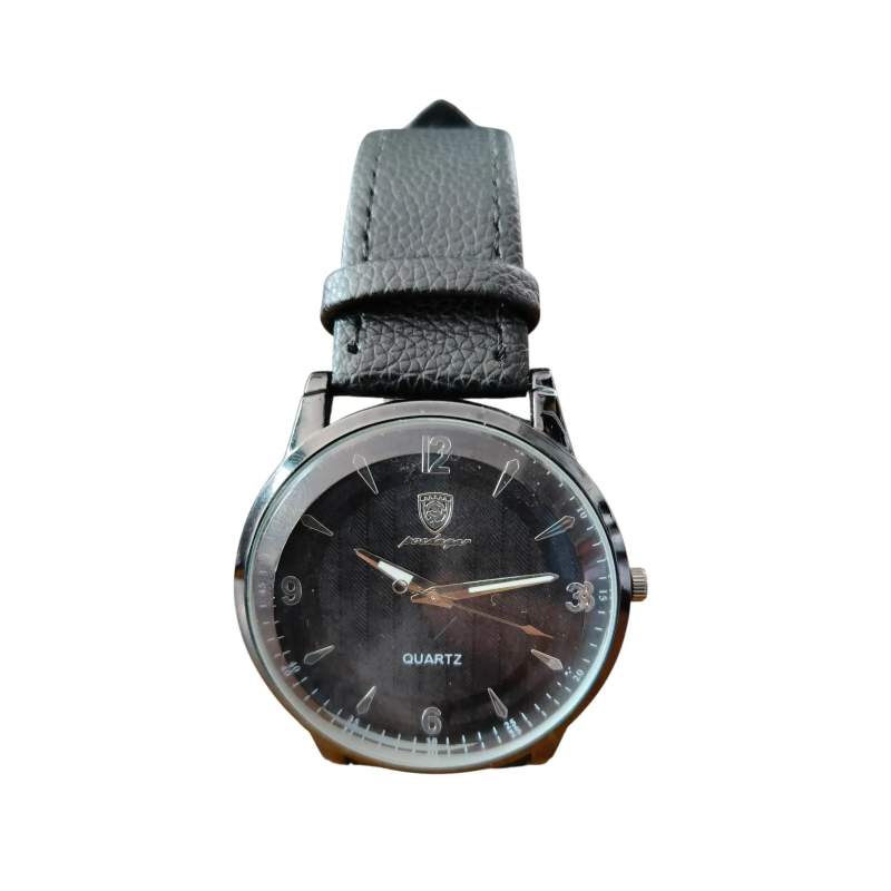 Picture of Stainless Steel Quartz Watch For Men - Watch For Men - Black