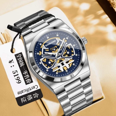 Picture of BINBOND B879 Mechanical Men's Watch - Multicolor