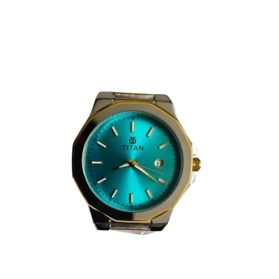 Picture of Titan Ladies Purple Radiance with Green Dial Silver & Rose Gold Metal Strap Watch for man - Multicolor