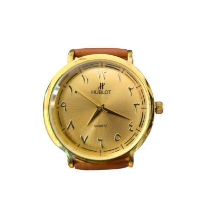 Picture of Stainless Steel Quartz Watch For Men - Watch For Men - Gold