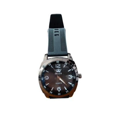 Picture of Stainless Steel Quartz Watch For Men - Watch For Men - Black