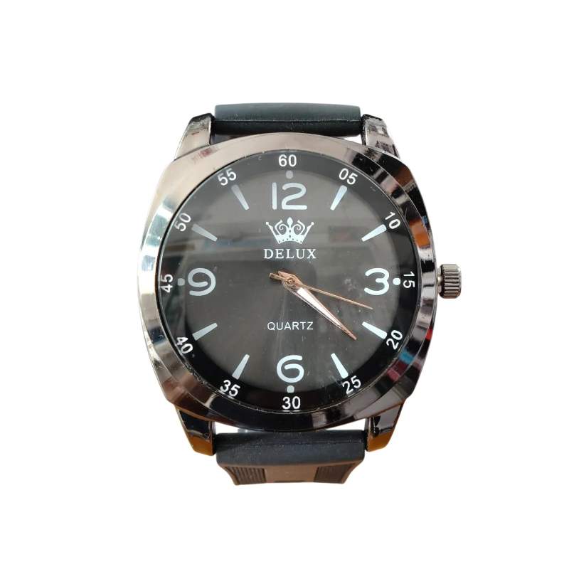 Picture of Stainless Steel Quartz Watch For Men - Watch For Men - Black
