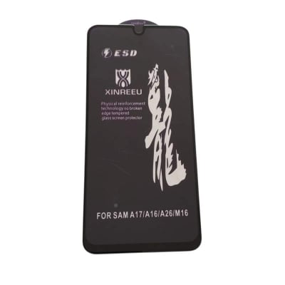 Picture of rainboo glass protector FOR model Samsung Galaxy:A17/A16/A26/M16 - Black