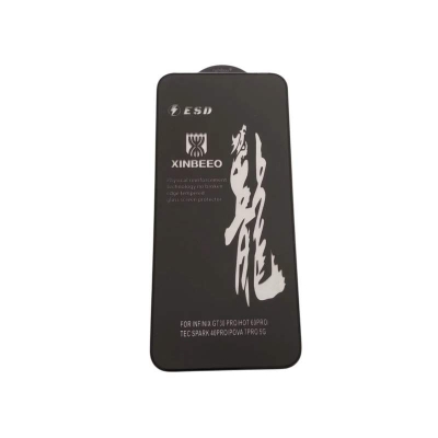 Picture of rainboo glass protector FOR model FOR INFINIX GT30 PRO/HOT 60PRO/TEC SPARK 40PRO/POVA 7PRO 5G - Black