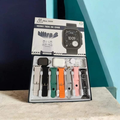 Picture of smart watch max5000 ultra 3.10in1 whith buds - Multicolor