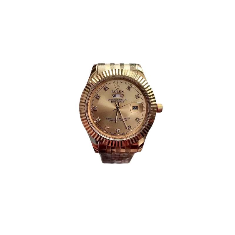 Picture of Rolax Luxury Stainless steel Wrist Watch For Man - Waterproof Men Watch Quartz - Stainless Steel Men's Watch - Stainless steel Watch . - Gold