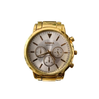 Picture of Watches for Men Stainless Steel Watch Luxury Watch - Gold