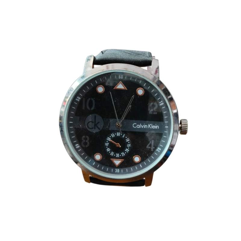 Picture of Stainless Steel Quartz Watch For Men - Watch For Men - Black