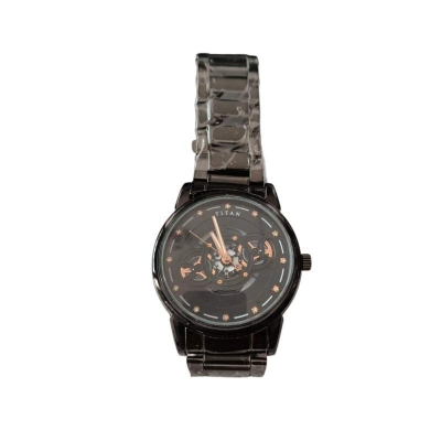 Picture of Watches for Men Stainless Steel Watch Luxury Watch - Black