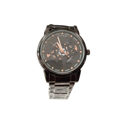 Picture of Watches for Men Stainless Steel Watch Luxury Watch - Black