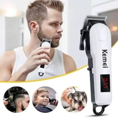 Picture of Kemei 809A AC/DC Rechargeable Professional Hair Trimmer for Men