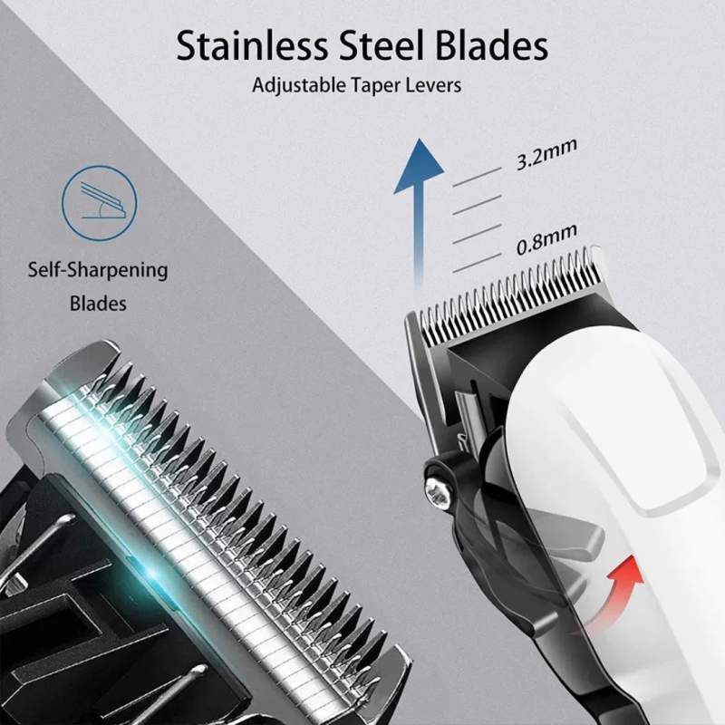 Picture of Kemei 809A AC/DC Rechargeable Professional Hair Trimmer for Men