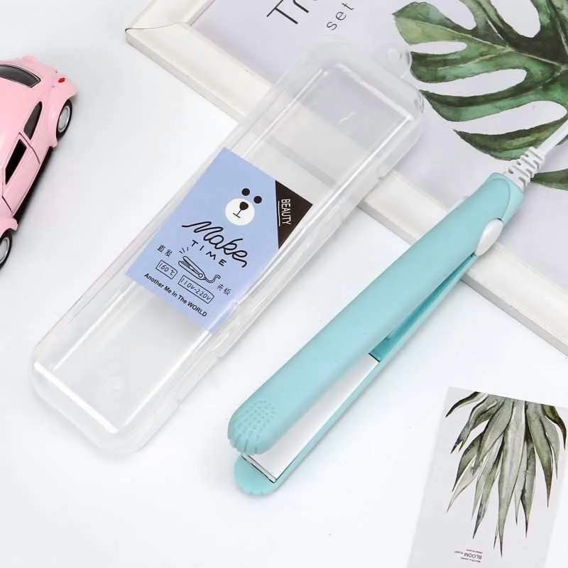 Picture of Small Splint Hair Straightener Student Mini Female Small Splint Straight Roll Dual-Purpose Bangs Straight Curler