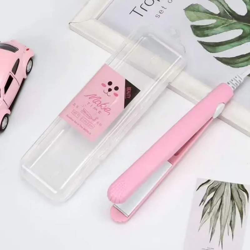 Picture of Small Splint Hair Straightener Student Mini Female Small Splint Straight Roll Dual-Purpose Bangs Straight Curler