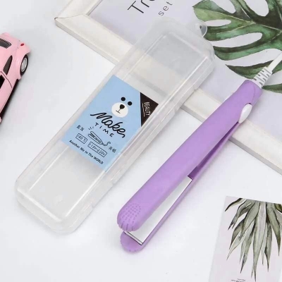 Picture of Small Splint Hair Straightener Student Mini Female Small Splint Straight Roll Dual-Purpose Bangs Straight Curler