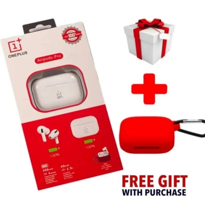 Picture of OnePlus 1+ TWS Earbuds Pro Bluetooth Headphone High Quality TWS 1+ Bluetooth Earbuds - White