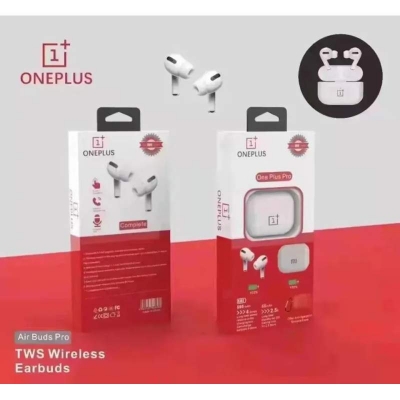 Picture of OnePlus 1+ TWS Earbuds Pro Bluetooth Headphone High Quality TWS 1+ Bluetooth Earbuds - White