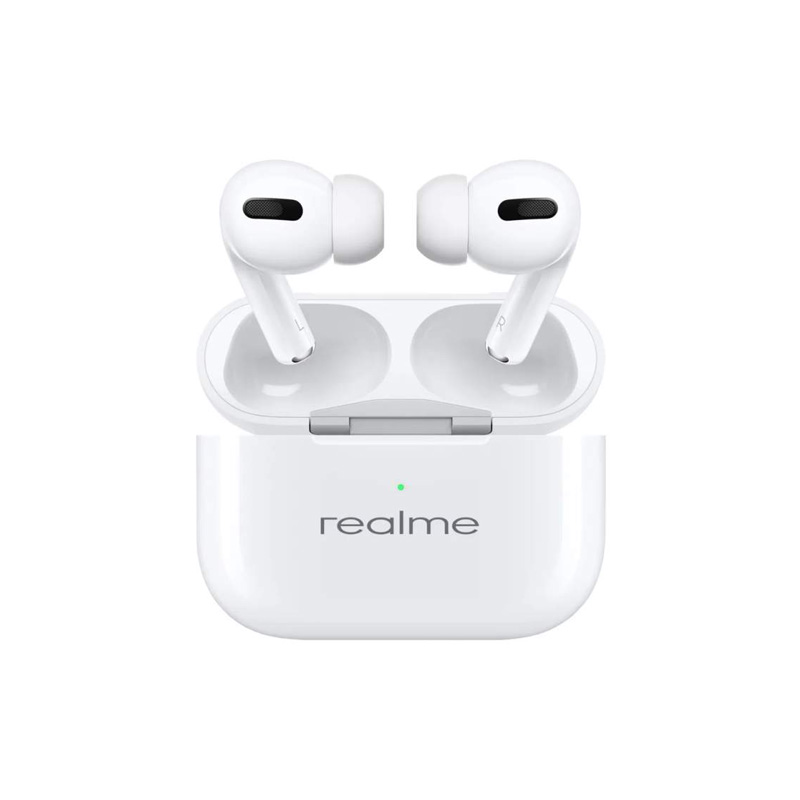 Picture of Realme Airpods Pro_ 100% Original Wireless Bluetooth Earbuds Headset With Mic and Silicon Case Free- Gadget House - White