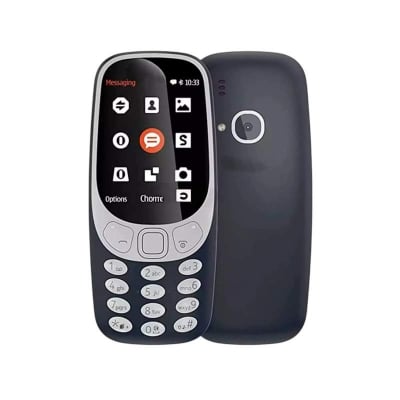 Picture of BG106 bengal 3G Network 1450mAh 2.4 inch 3D Screen Bluetooth Dual Sim Card Dual Standby Feature Phone - Black