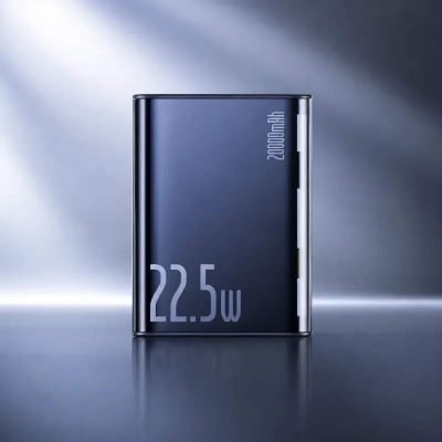 Picture of Baseus Explorer Series Semi Transparent 22.5W Power Bank – 10000mAh - Black