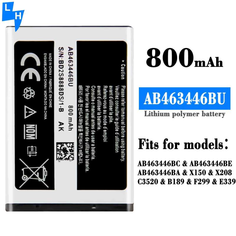 Picture of Samsung Galaxy AB463446BU 800 mAh Mobile Battery for Samsung Galaxy C3520