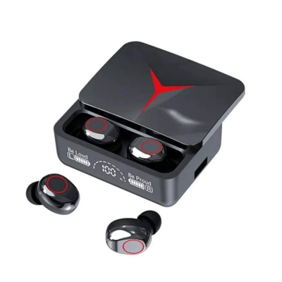 Picture of M90 TWS Wireless Bluetooth Earbuds with 280 Hours Playback and Type-C Charging - Black