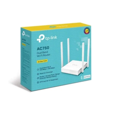 Picture of Tp-Link Archer C24 Ac750 Dual-Band Wi-Fi Router - White