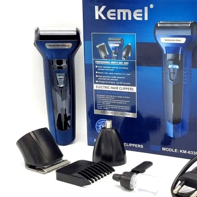 Picture of Kemei km-6330 (1 in 3) hair beard saving man womens trimmer
