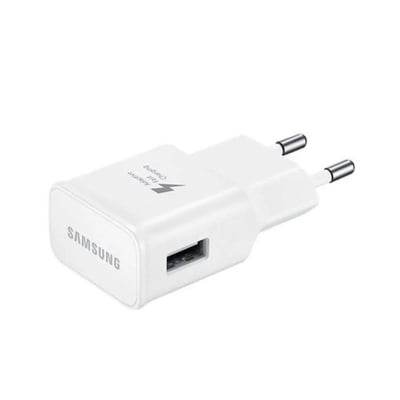 Picture of Original Charger for EP-TA200 for Samsung Galaxy A16 A15 A14 A13 A53 A52s A54 A55 A42 A34 A33 A71 A72 M53 M23 M13 S8+ S9Plus S10 S10e No Charging Cables Included) with cloth Cleaning Shlok - Black